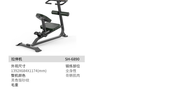 Shuhua Gym Strength Equipment Sitting Shoulder Pushing Trainer Fitness Club Private Teaching Fitness SH-6804