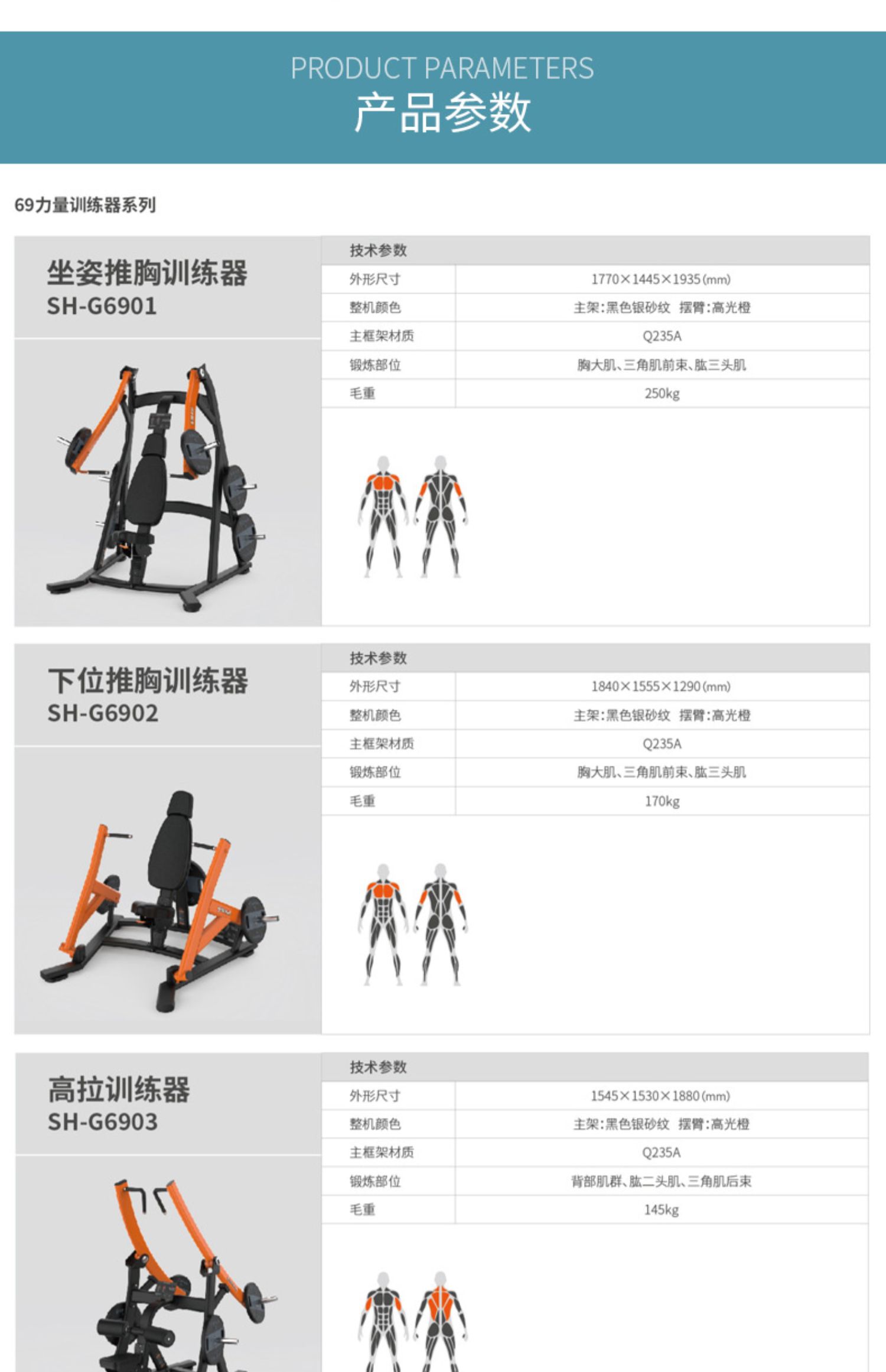 Shuhua High Pull Trainer SH-G6903 Gym Special Strength Equipment Physical Fitness Indoor