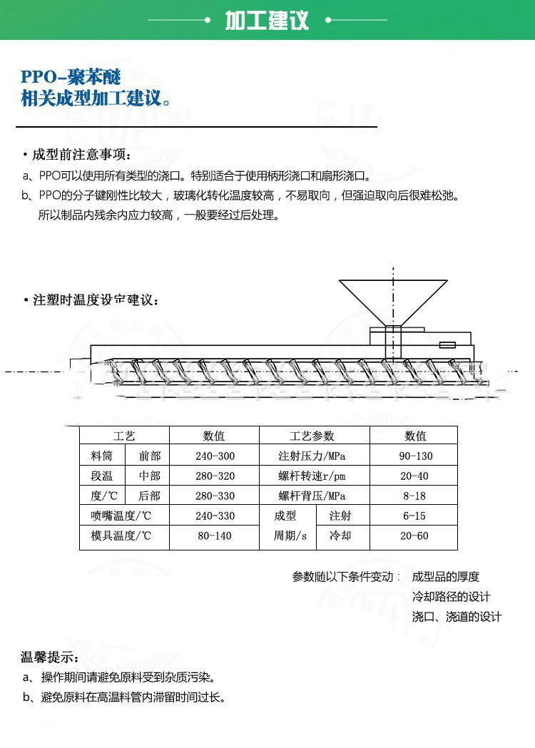 PPO Saber Foundation (formerly GE) SE1X-701 Heat stable sports equipment Flame retardant VO raw material