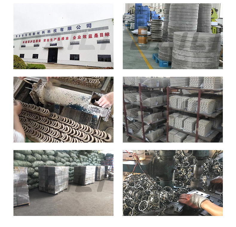 Supply of 125Y/250Y/350Y ceramic orifice plate corrugated packing for ceramic structured packing distillation tower