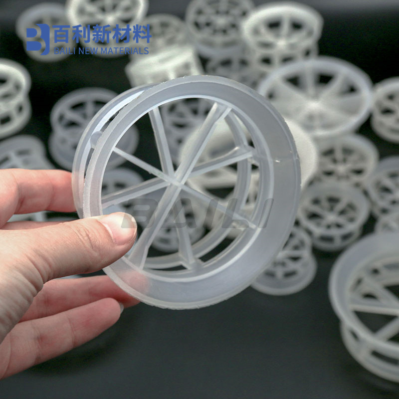 Baili Plastic Step Ring Filler 25/38/50/76mm PP/PVC/PVC Flat Ring Filler Manufacturer