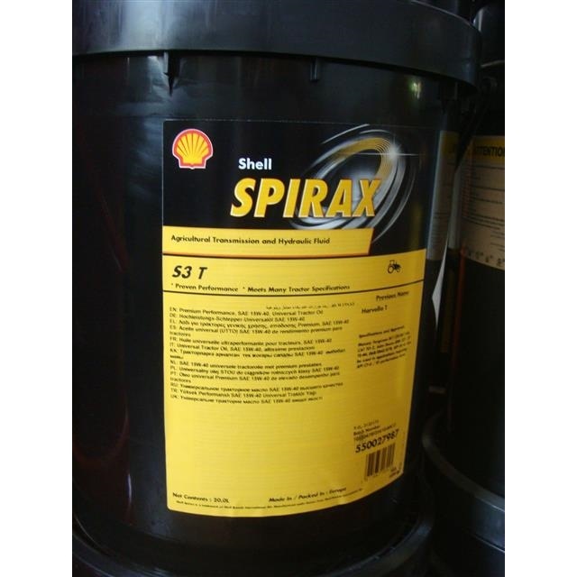 壳牌 施倍力Spirax S3 T 农业拖拉机-变速箱和液压系统油15W-40