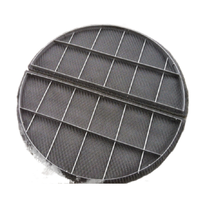 Supply of metal wire mesh demister CY700/CY500 split 304/316 stainless steel wire mesh demister