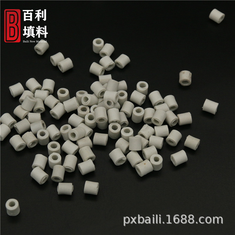 Baili Ceramic Lacy Ring 16mm Porcelain Circular Barrel Chemical Tower Bulk Packing Manufacturer