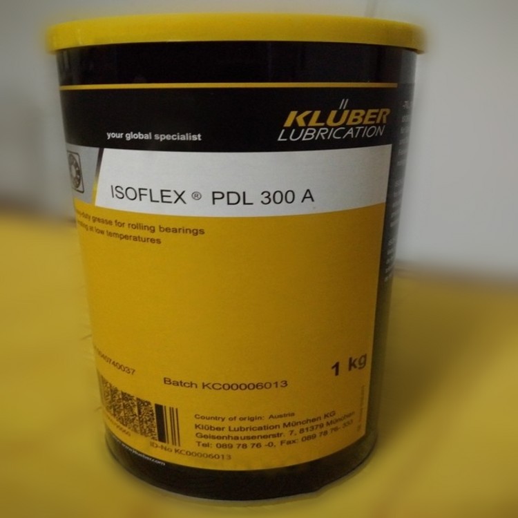 克鲁勃KLUBER ISOFLEX PDL 300A 温运行滚动轴承重载润滑脂