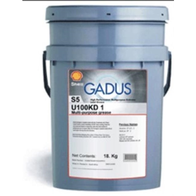 18公斤 壳牌佳度Shell Gadus S5 U100KD1 高温低温工业轴承润滑脂