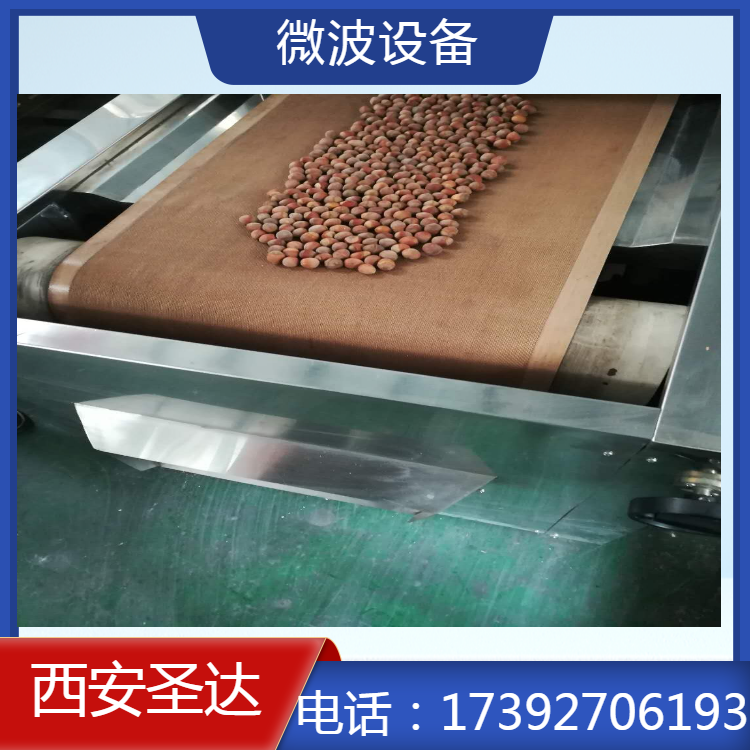 花生微波熟化烘焙机 隧道式结构受热进行 适用范围广