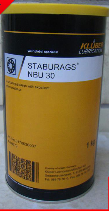 克鲁勃耐水防水油脂STABURAGS NBU30 矿物油和钡复合皂润滑脂