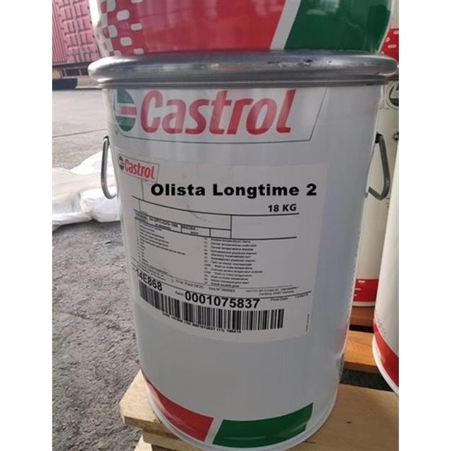 18KG嘉实多高压锂皂基长期润滑脂Castrol Olista Longtime 1/2/3