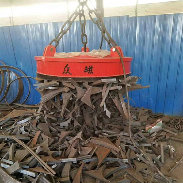 鲁新电磁吸盘 行吊用电磁吸 盘 挖掘机改装起重电磁铁
