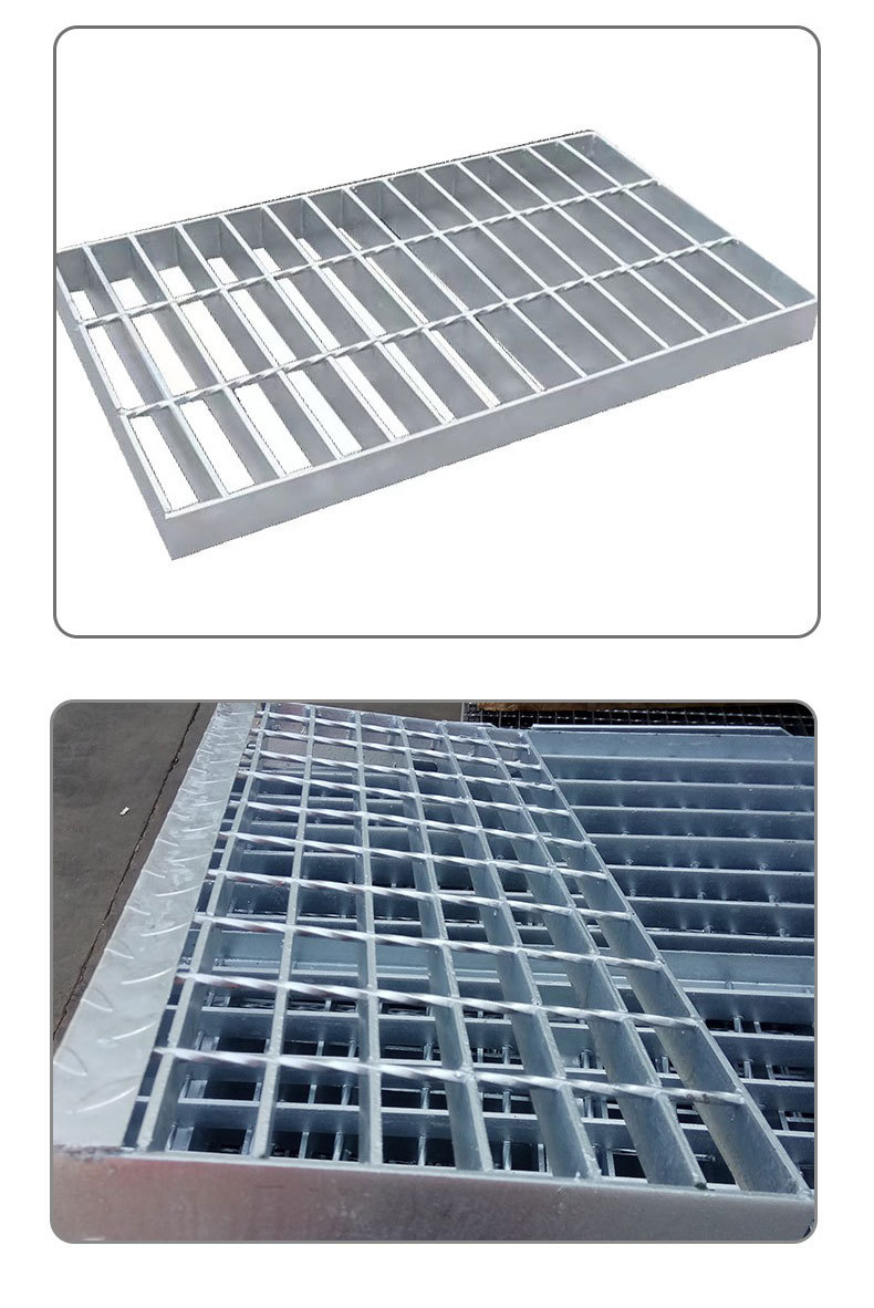 Garage steel cover plate with a load of 20-60 tons and a square mesh hole with a length of 3 * 5cm, with a compressive strength of 200MPa