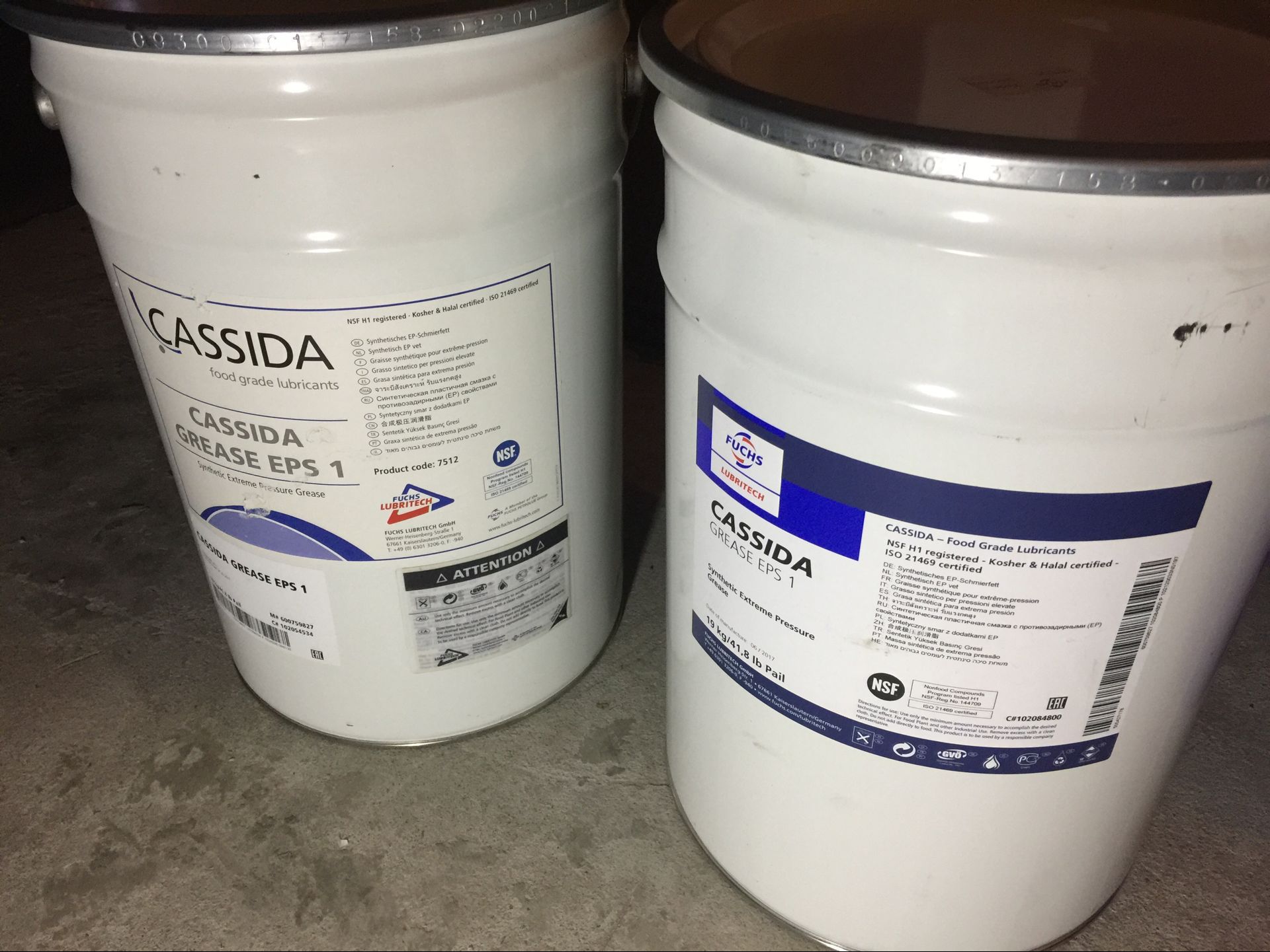 福斯 加适达CASSIDA GREASE RLS/EPS/HDS/GTS/ GTX/HTS 00|0|1|2