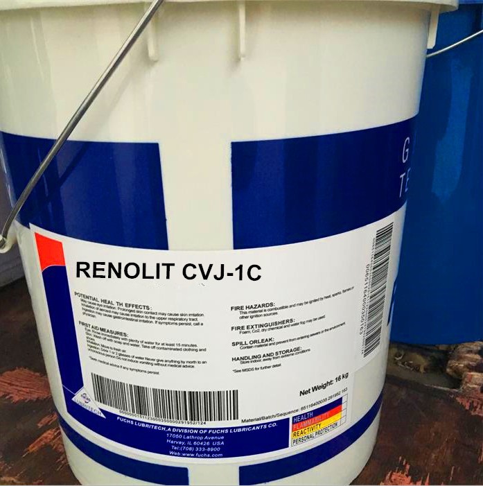FUCHS福斯车辆润滑脂RENOLIT CVJ-1C、CVJ-1.5C联轴器润滑脂 16KG