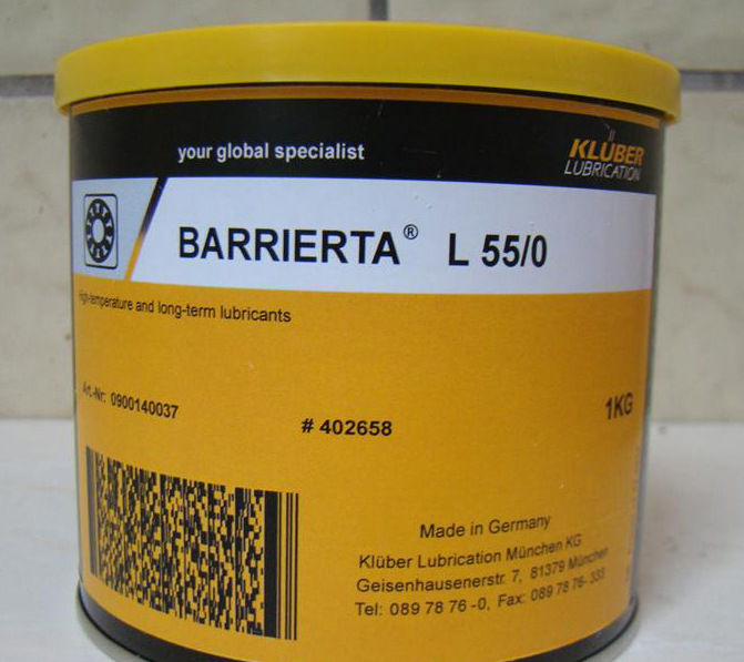 克鲁勃全氟聚醚润滑油BARRIERTA L 55-0-1-2-3 高温长效润滑脂1KG