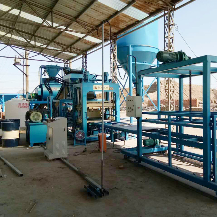 Fully automatic hydraulic unburned brick cement brick making circuit brick machine, concrete porous brick block machine