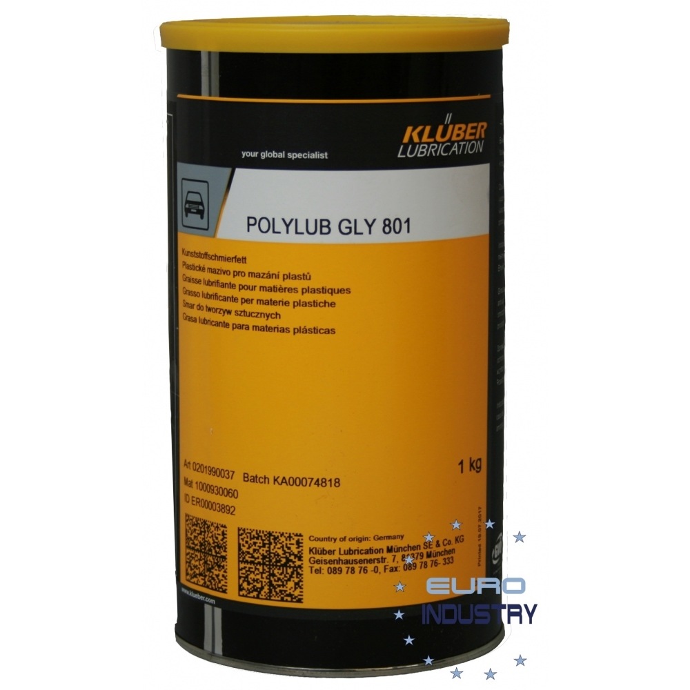 德国克鲁勃KLUBER POLYLUB GLY151 501 801 791合成润滑脂