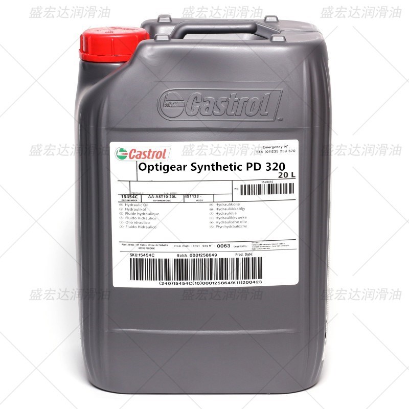 嘉实多Optigear Synthetic PD 100 150 220 320 460合成齿轮油20L