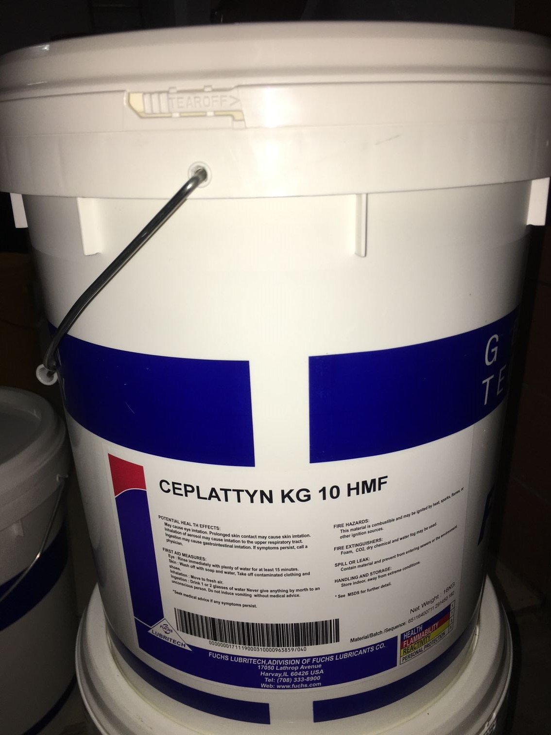 福斯CEPLATTYN KG 10 HMF黑色开式齿轮油 特种粘附性黄油润滑脂