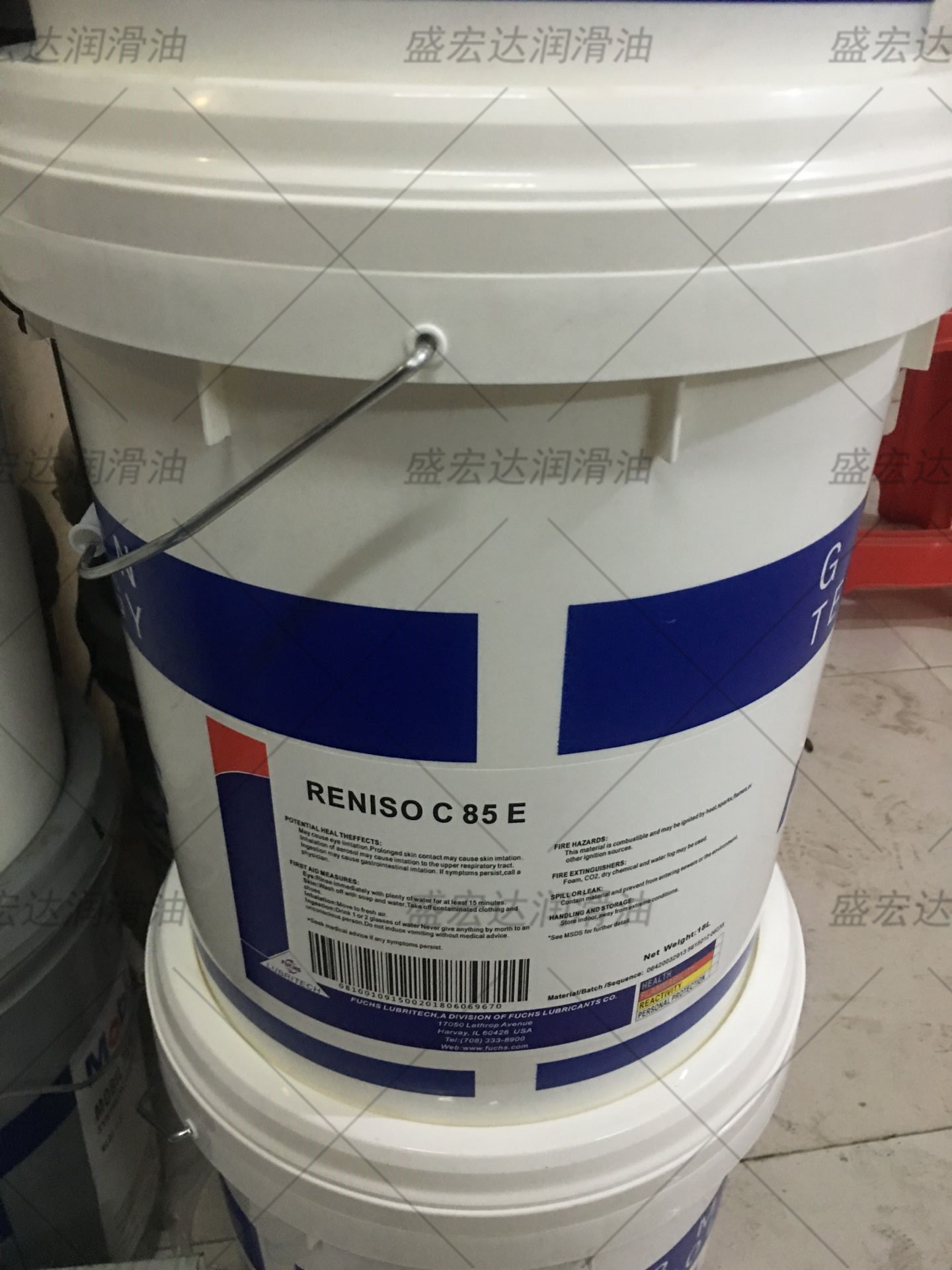 福斯FUCHS RENISO C 55 85 170 E合成制冷设备压缩机冷冻机油