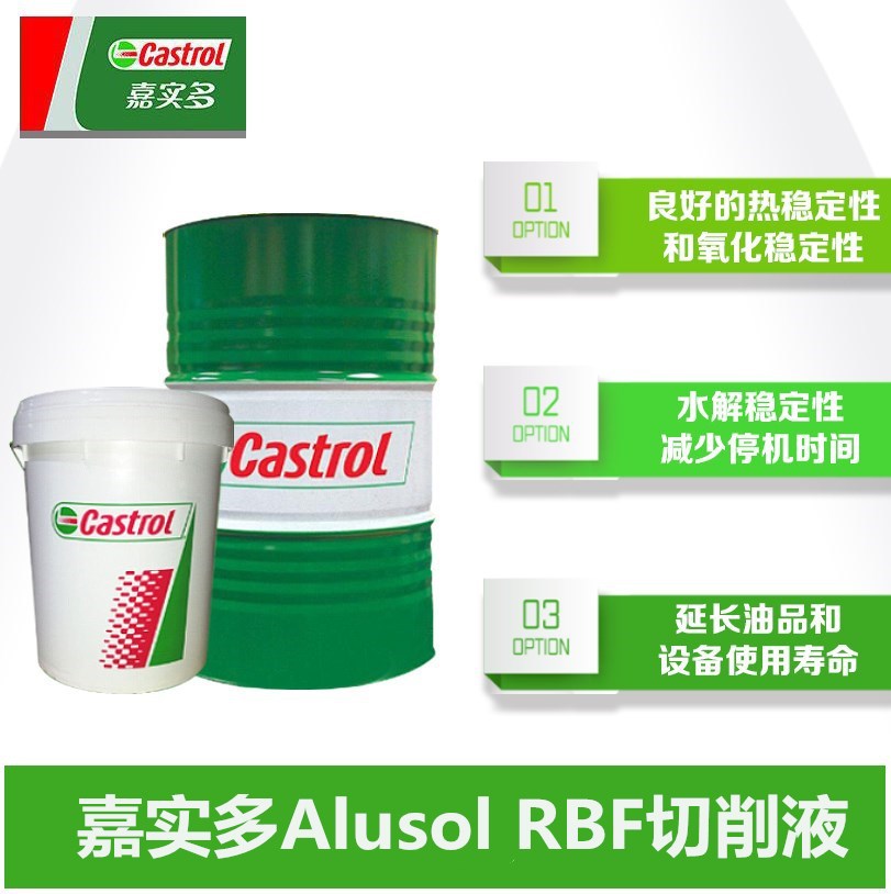 嘉实多Castrol Alusol RBF铝合金加工高性能半合成金属加工切削液