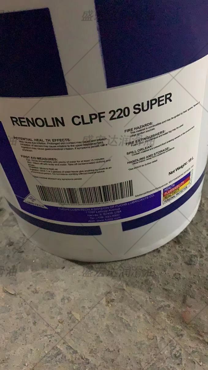 福斯RENOLIN CLPF 100 150 220 320 SUPER号黑色二硫化钼齿轮油