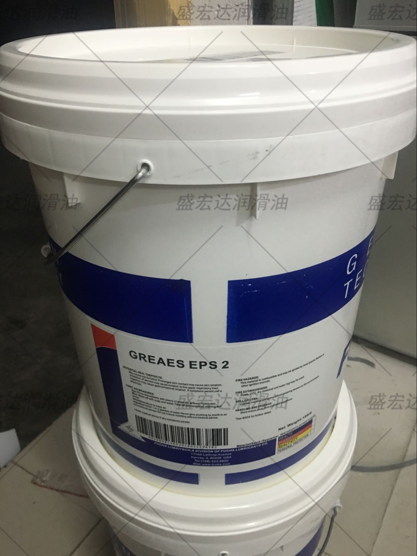 FUCHS福斯加施达CASSIDA GREASE HDS 2 HDS 00号食品级轴承润滑脂