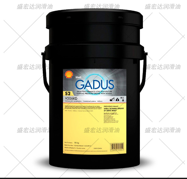 壳牌佳度S2 V20XKD 0联轴器润滑脂 Gadus S2 V20XKD 0二硫化钼