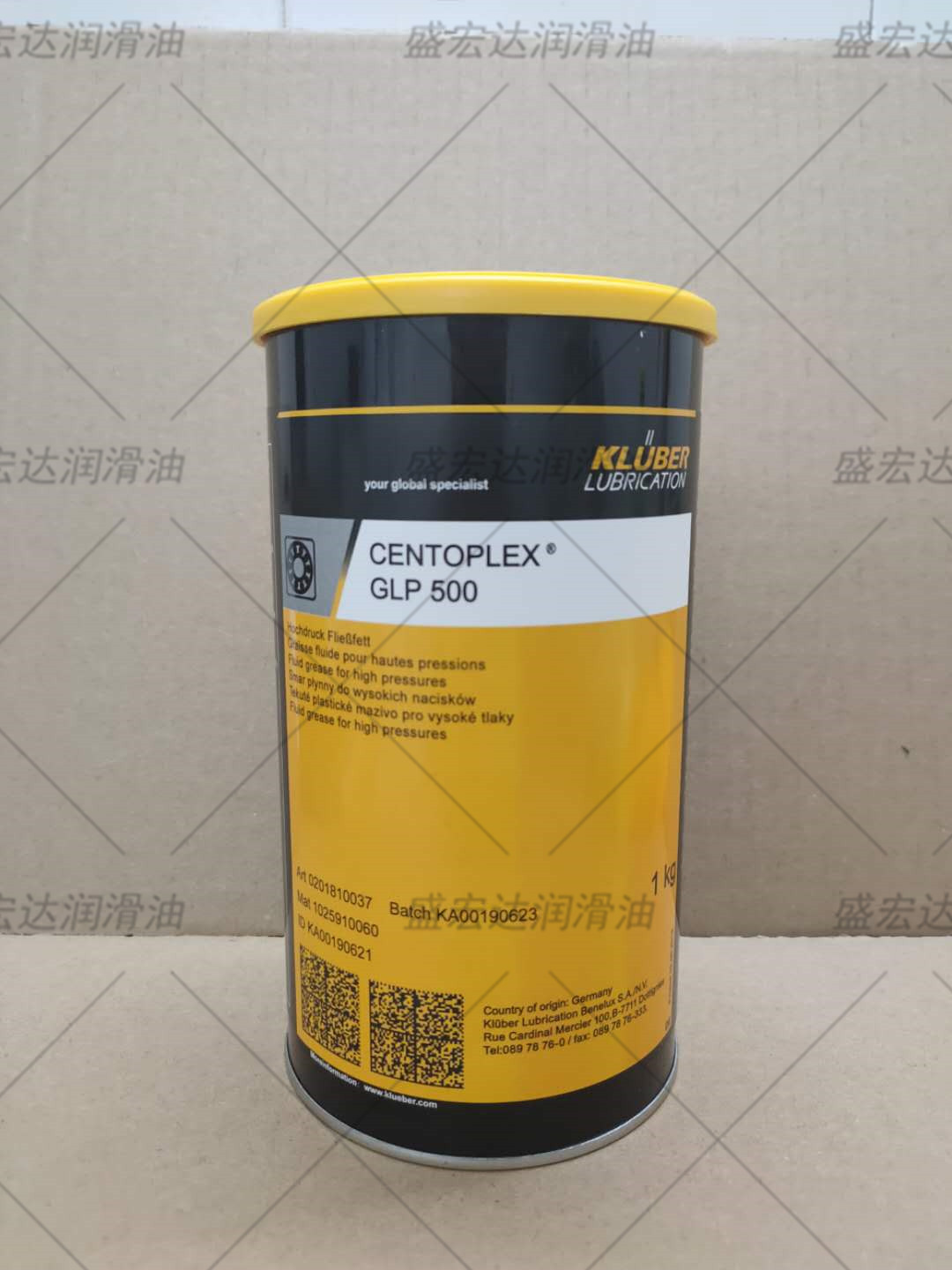 德国克鲁勃KLUBER CENTOPLEX GLP500长寿机械元件轴承黄油润滑脂