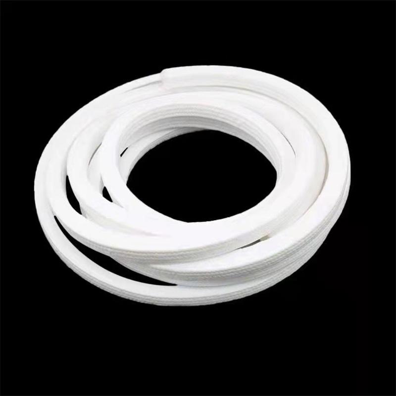 Hongsheng PTFE woven packing PTFE pad, sanitary grade filler, wear-resistant, high and low temperature resistant PTFE packing