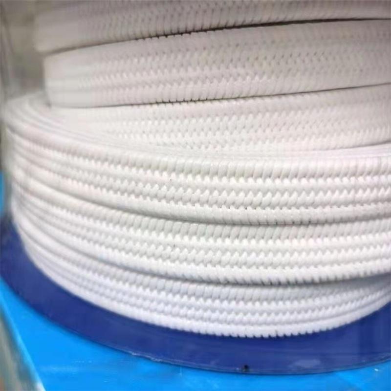 Hongsheng PTFE woven packing PTFE pad, sanitary grade filler, wear-resistant, high and low temperature resistant PTFE packing