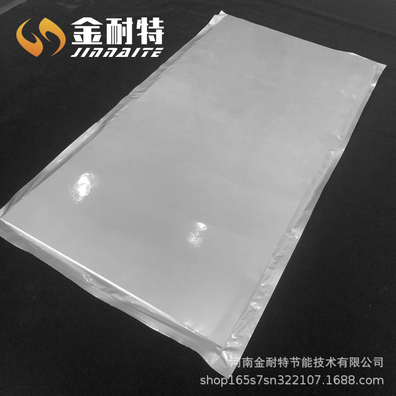 Nano vacuum insulation board used for compressive, waterproof, fireproof, and thermal insulation of steel ladle torpedo tanks