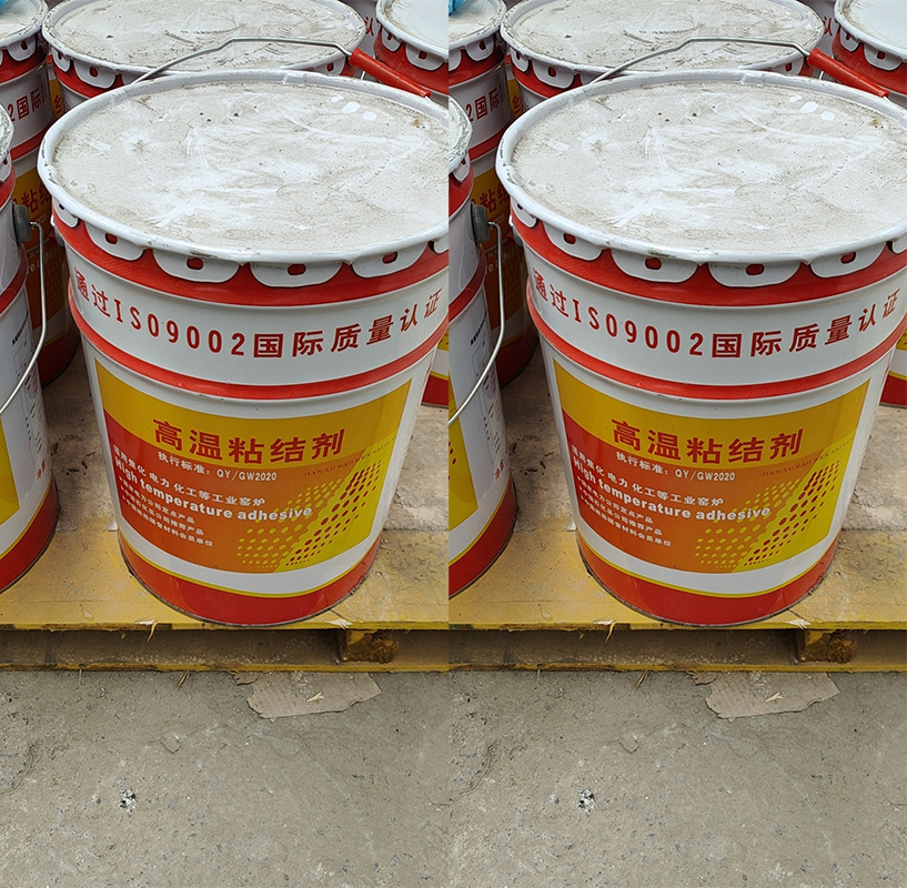 Thermal insulation adhesive, fireproof, high-temperature adhesive, silicone calcium board insulation cotton adhesive, insulation material adhesive