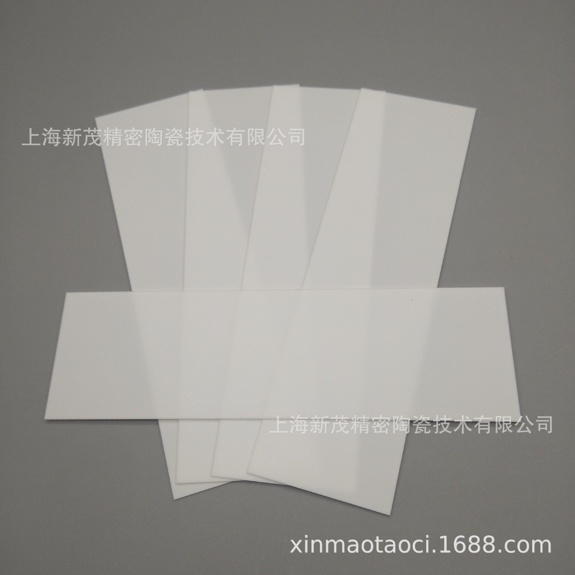 Inventory of electronic ceramic materials in stock 101.7 * 30 * 0.3 ceramic sheet ceramic substrate insulation 96% alumina