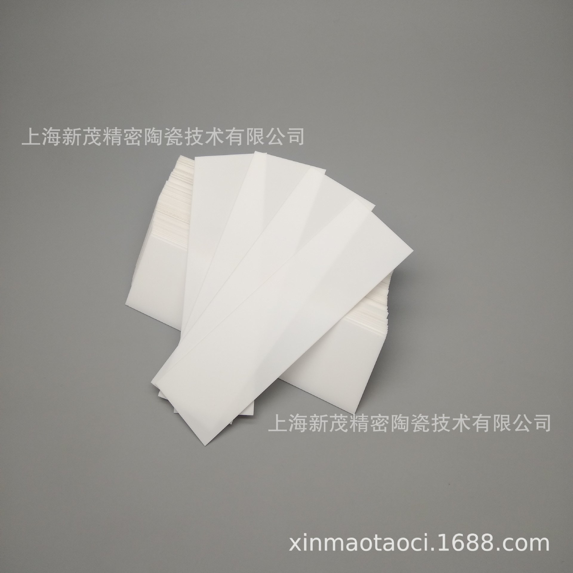 Inventory of electronic ceramic materials in stock 101.7 * 30 * 0.3 ceramic sheet ceramic substrate insulation 96% alumina