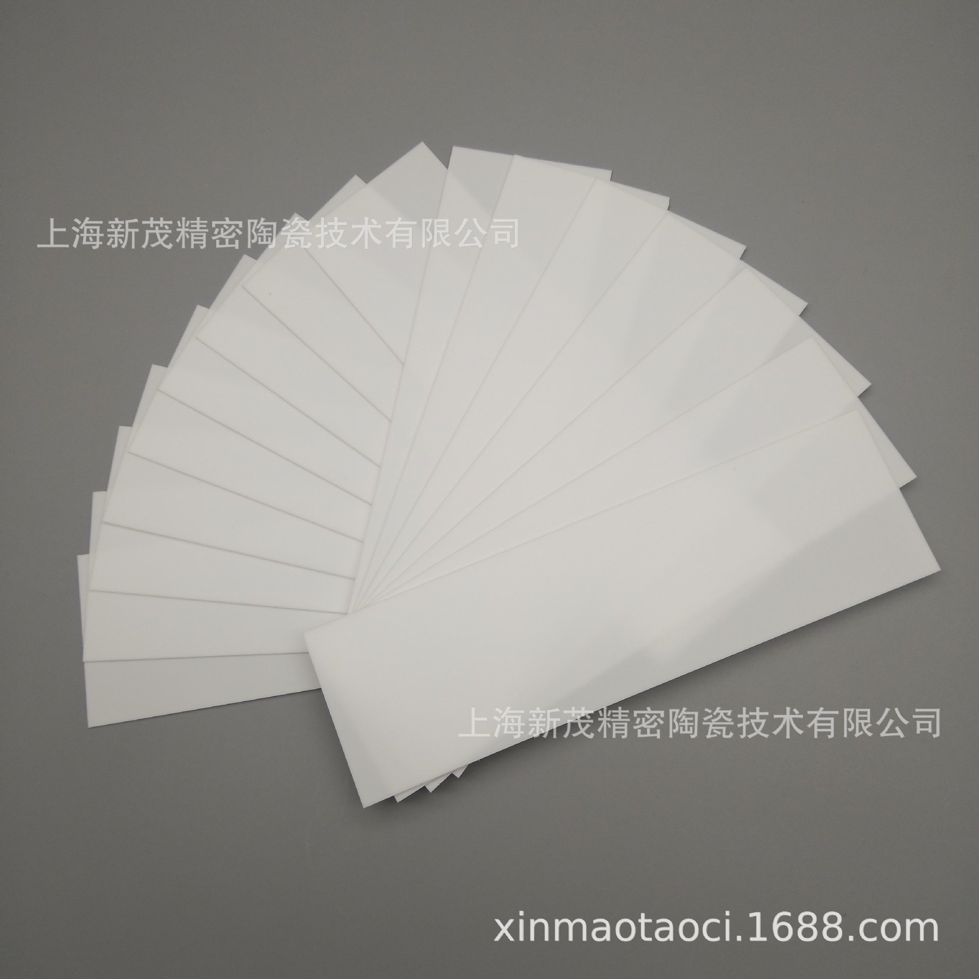 Inventory of electronic ceramic materials in stock 101.7 * 30 * 0.3 ceramic sheet ceramic substrate insulation 96% alumina