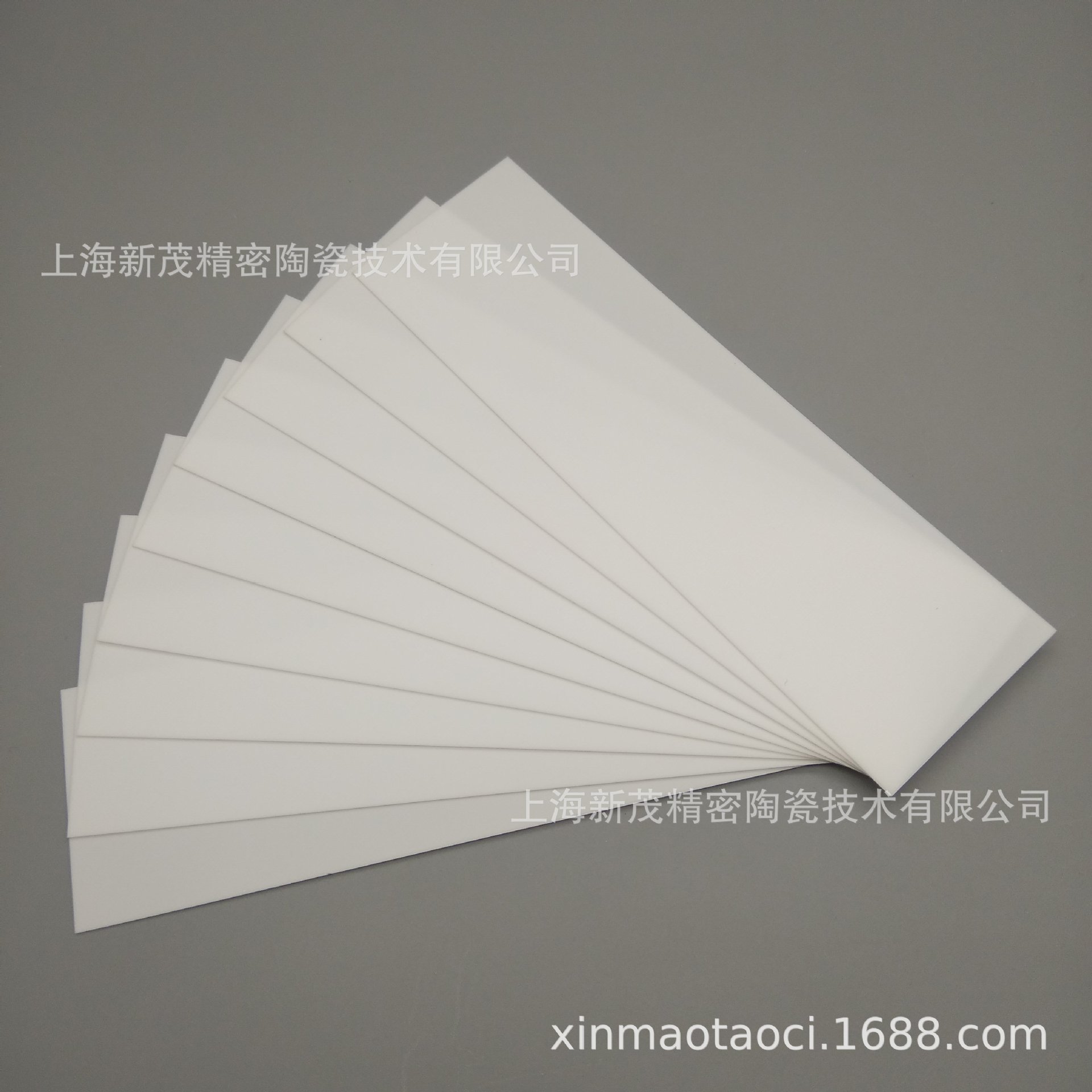 Inventory of electronic ceramic materials in stock 101.7 * 30 * 0.3 ceramic sheet ceramic substrate insulation 96% alumina