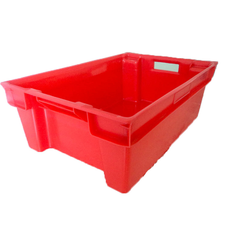 Plastic freezing basket, food cold fresh rectangular thickened meat box, frozen meat food cold storage, customizable