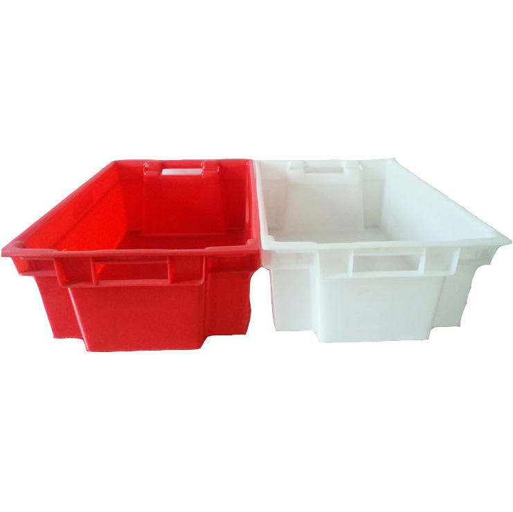 Plastic freezing basket, food cold fresh rectangular thickened meat box, frozen meat food cold storage, customizable