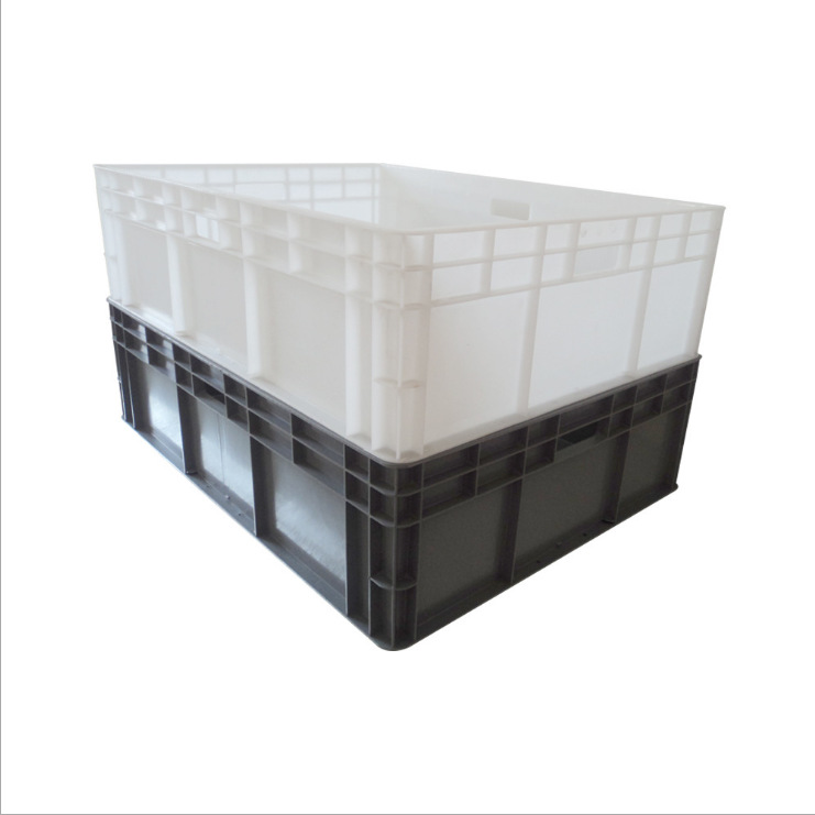 EU box European standard automotive parts turnover box Plastic logistics box Storage box Large rectangular box without lid