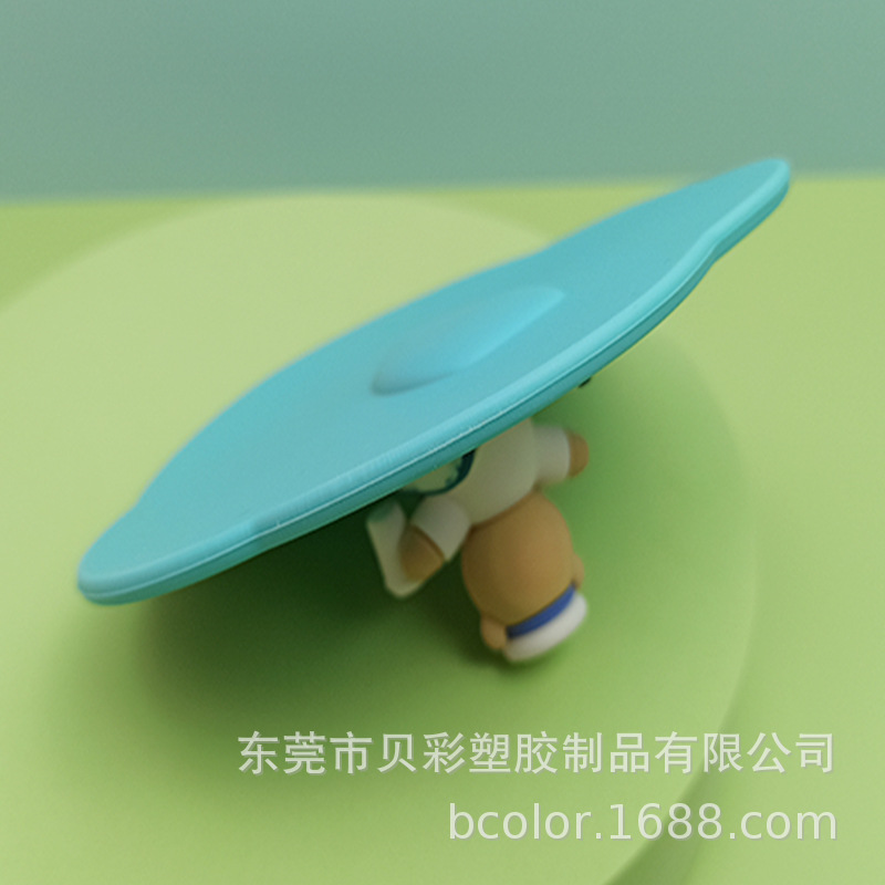 Cup Lid 3D Doll Ship Navigator Design Drawing Food grade Silicone Gift Drawing Sample