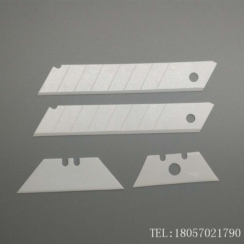 Jingpeng Zirconia Factory Wholesale Ceramic Shaped Blades for Accurate Cutting of High Temperature Resistant Materials