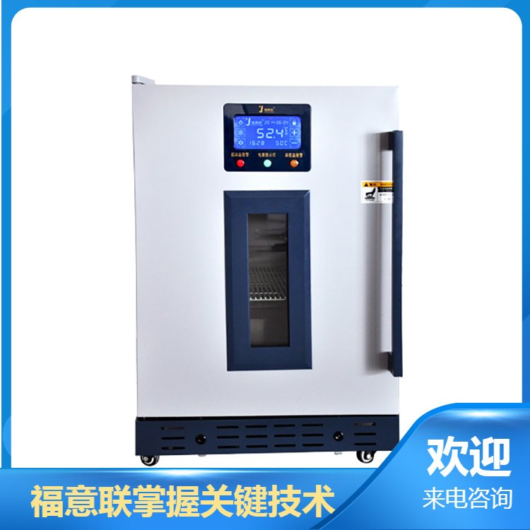 菌种保存冰箱双人双锁 -20度保藏箱fyl-ys-128l