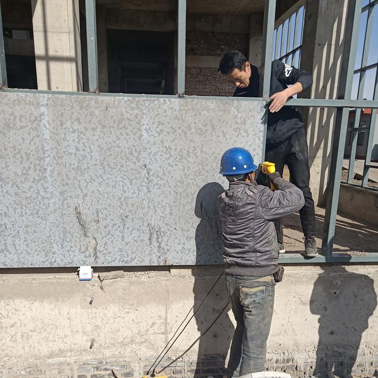 Explosion relief panel: 9mm thick, 127mm prefabricated explosion vent wall, sturdy, durable, and easy to install