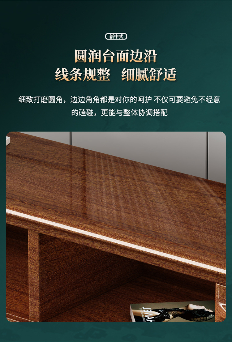 New Chinese style solid wood TV cabinets, red sandalwood film and television cabinets, light luxury TV cabinets, modern minimalist floor cabinets, wholesale by manufacturers