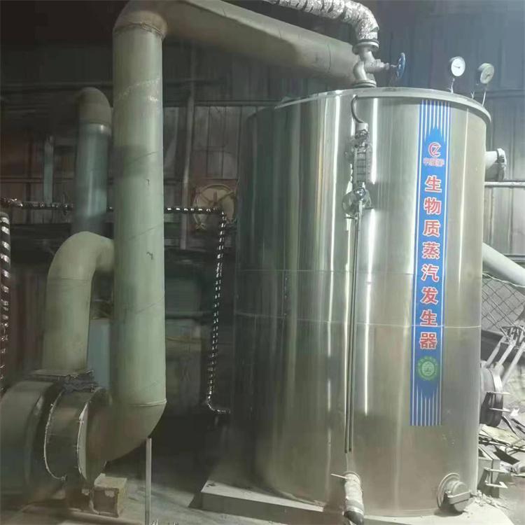 Used 2-ton biomass steam generator produced in 2021 and sold together with Jiaolong