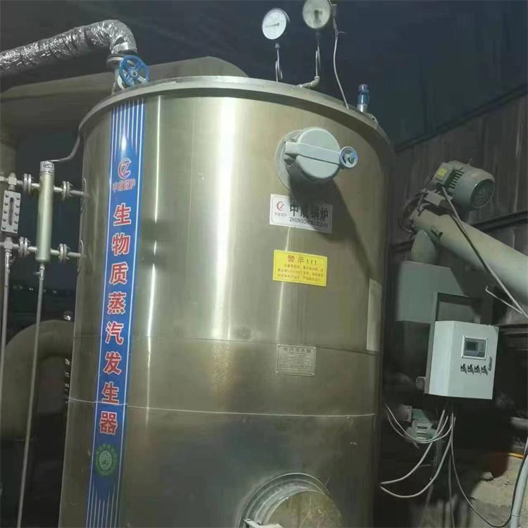 Used 2-ton biomass steam generator produced in 2021 and sold together with Jiaolong