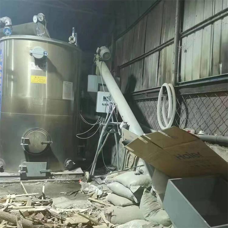 Used 2-ton biomass steam generator produced in 2021 and sold together with Jiaolong