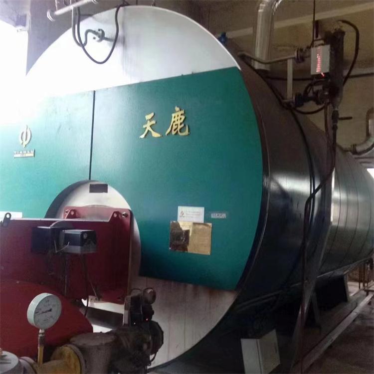 Used 10 ton gas steam boiler for sale, fully automatic operation for concrete maintenance