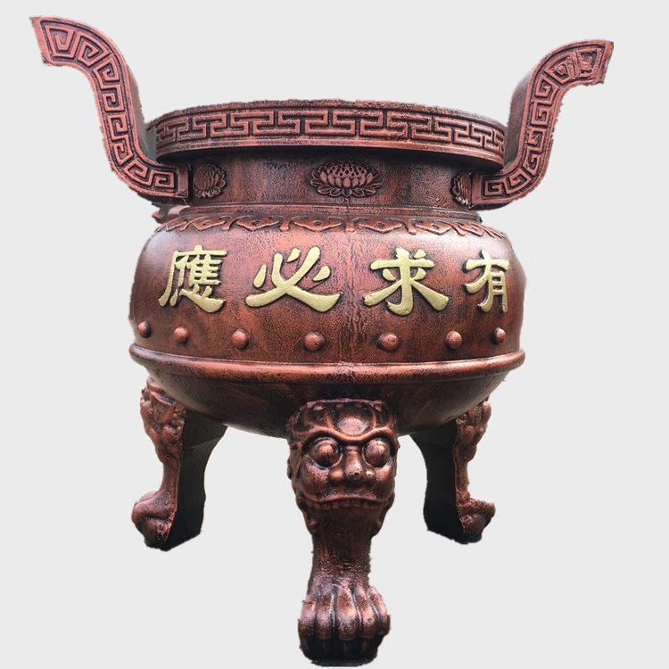 Temples, ancestral halls, and covered incense burners, with a length of 2-3 meters, can be customized with Jinzhong bronze carvings