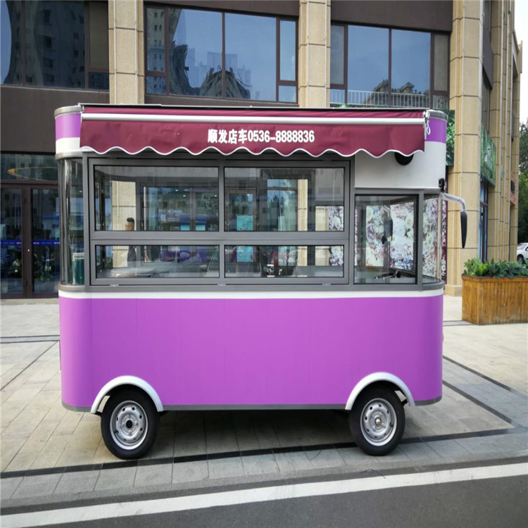 Mobile snack truck with years of industry experience, easy to operate in Shunfa store